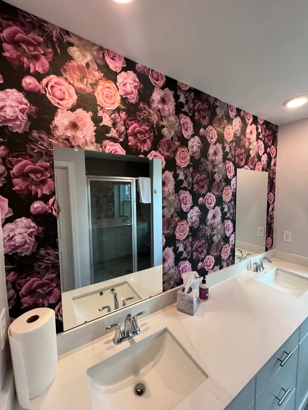 Commercial wallpaper installation project by RCP Wallpaper
